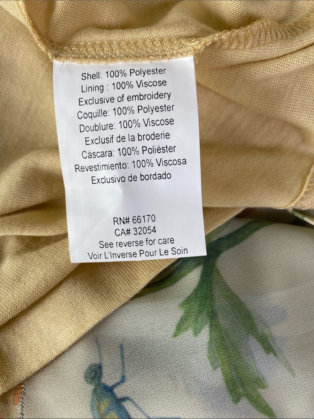 Anthropologie Pankaj & Nidhi Butterfly Garden Beaded Midi Dress NWT 6 - Picture 13 of 15
